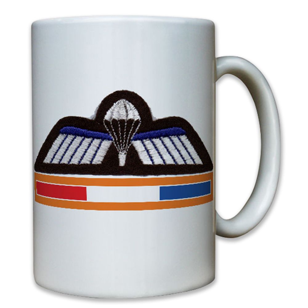 Niederländisches Springerabzeichen Fallschirmjäger Holland - Tasse #8070