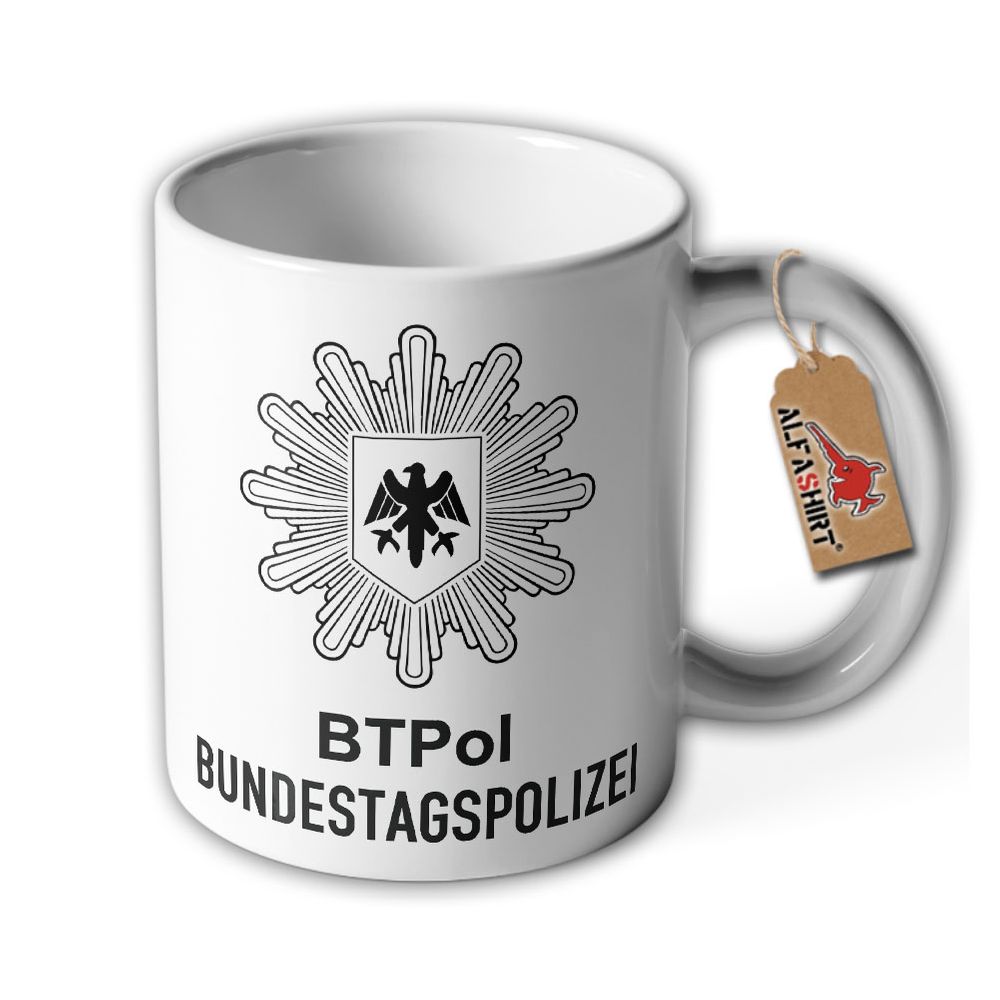 BTPol Bundestag Police Parliamentary Police Mug # 35235