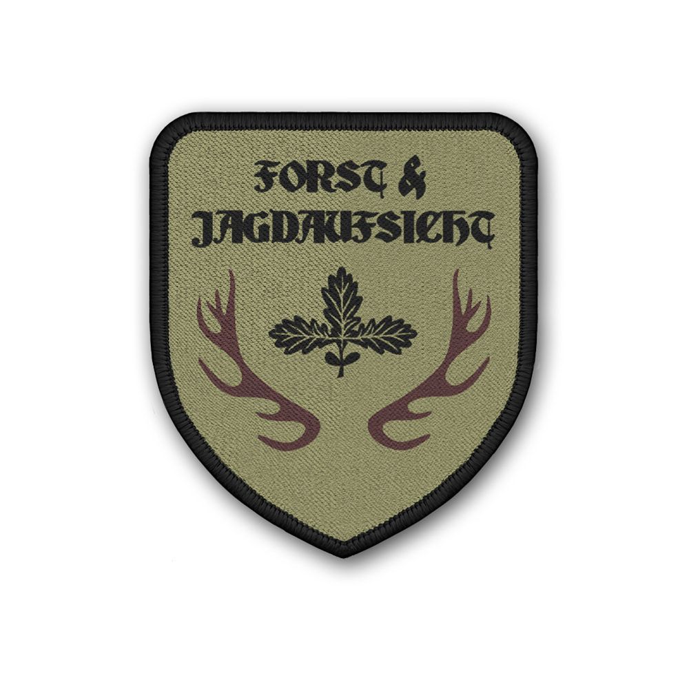 Patch Forst und Jagdaufsicht Jäger Wald Revierafsicht Jagdschutz #42502