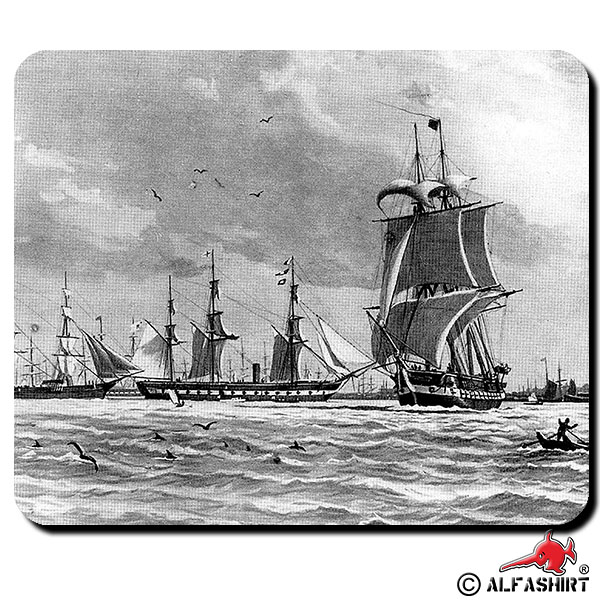 Marine Ostasiatische Preußische Marine Geschwader - Mauspad Mousepad PC #16917