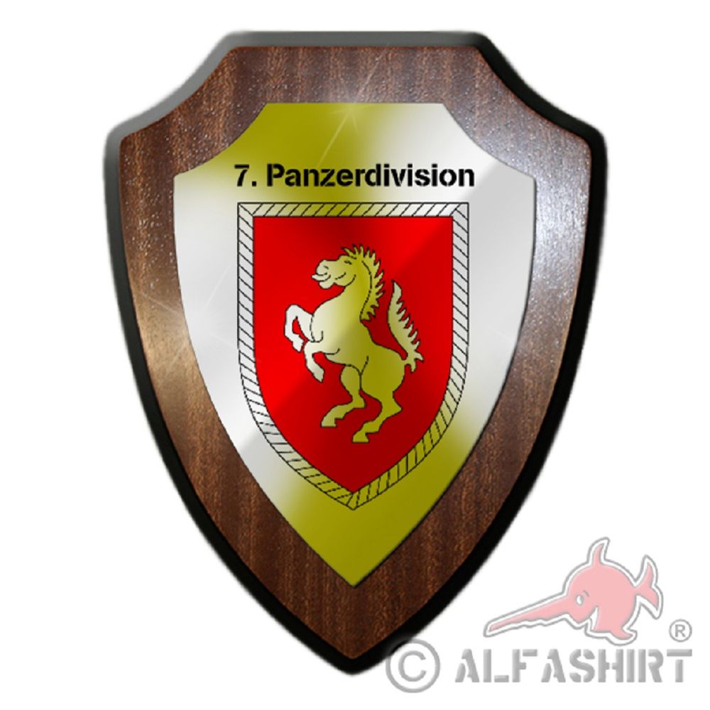 7 Panzerdivsion PzDiv Wappen Kompanie Einheit Militär Wappenschild #19813
