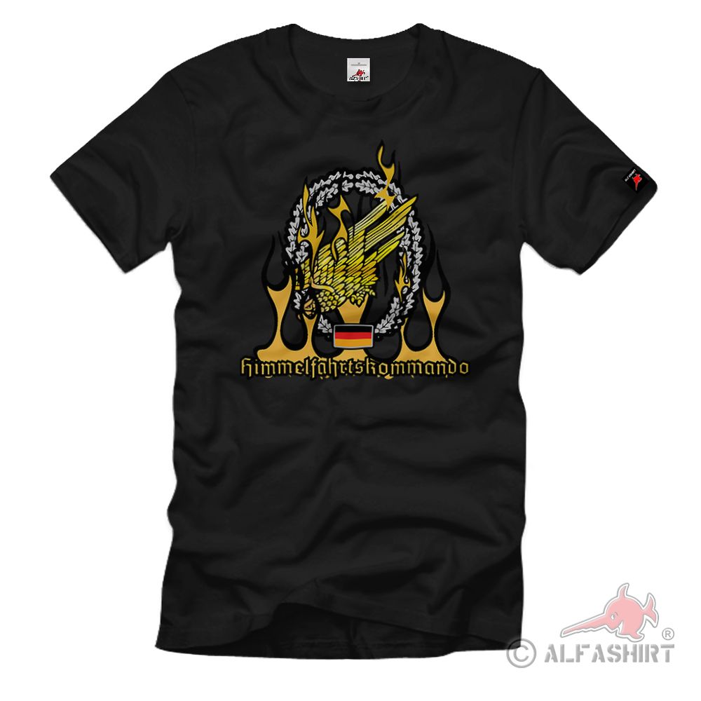 Assumption Command Paratroopers Bundeswehr Air Force T-Shirt # 37342
