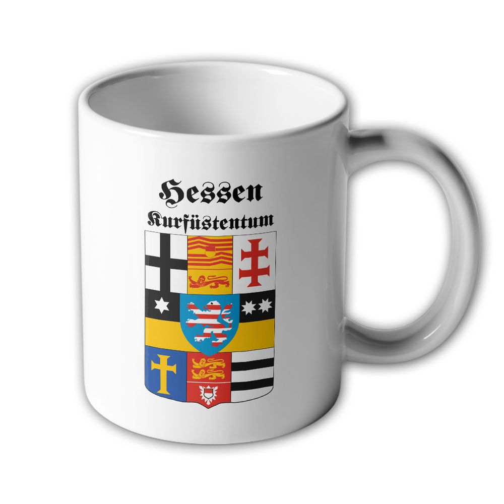 Tasse Hessen Wappen Geschenk Deutschland Bundesland  Weimarer Republik #9497