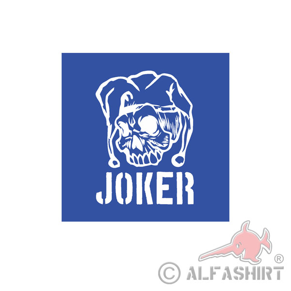 Paint Stencil Stickers Clown Skull Army Tank Fun 15x11cm # A3067