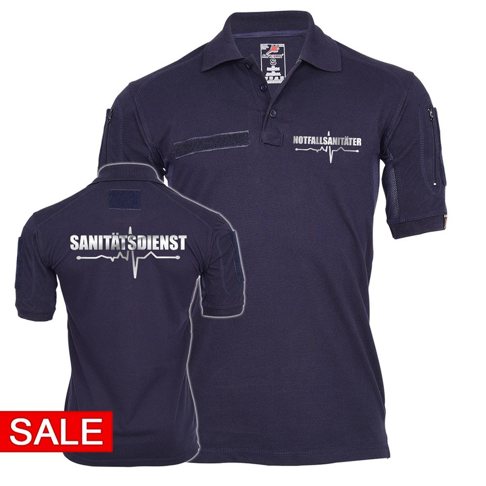 SALE Tactical Polo Gr. L - Sanitätsdienst #R1081