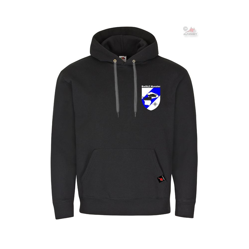 Truppenübungsplatz BwDLZ Munster Brustwappen Wappen - Kapuzenpullover #8466