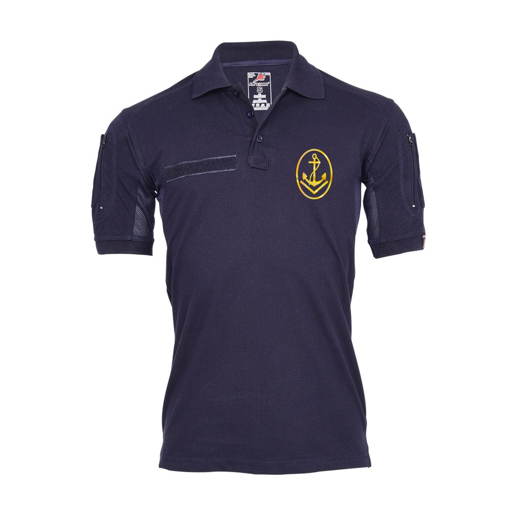 Tactical Polo Obermaat Brustwappen Bootsmann Rangabzeichen Marine NVA DDR #31716