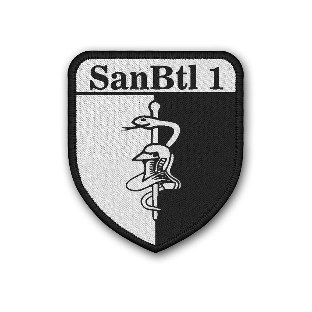 Patch Sanitätsbataillon 1 SanBtl Wappen Abzeichen Sanitäter Hildesheim #29059