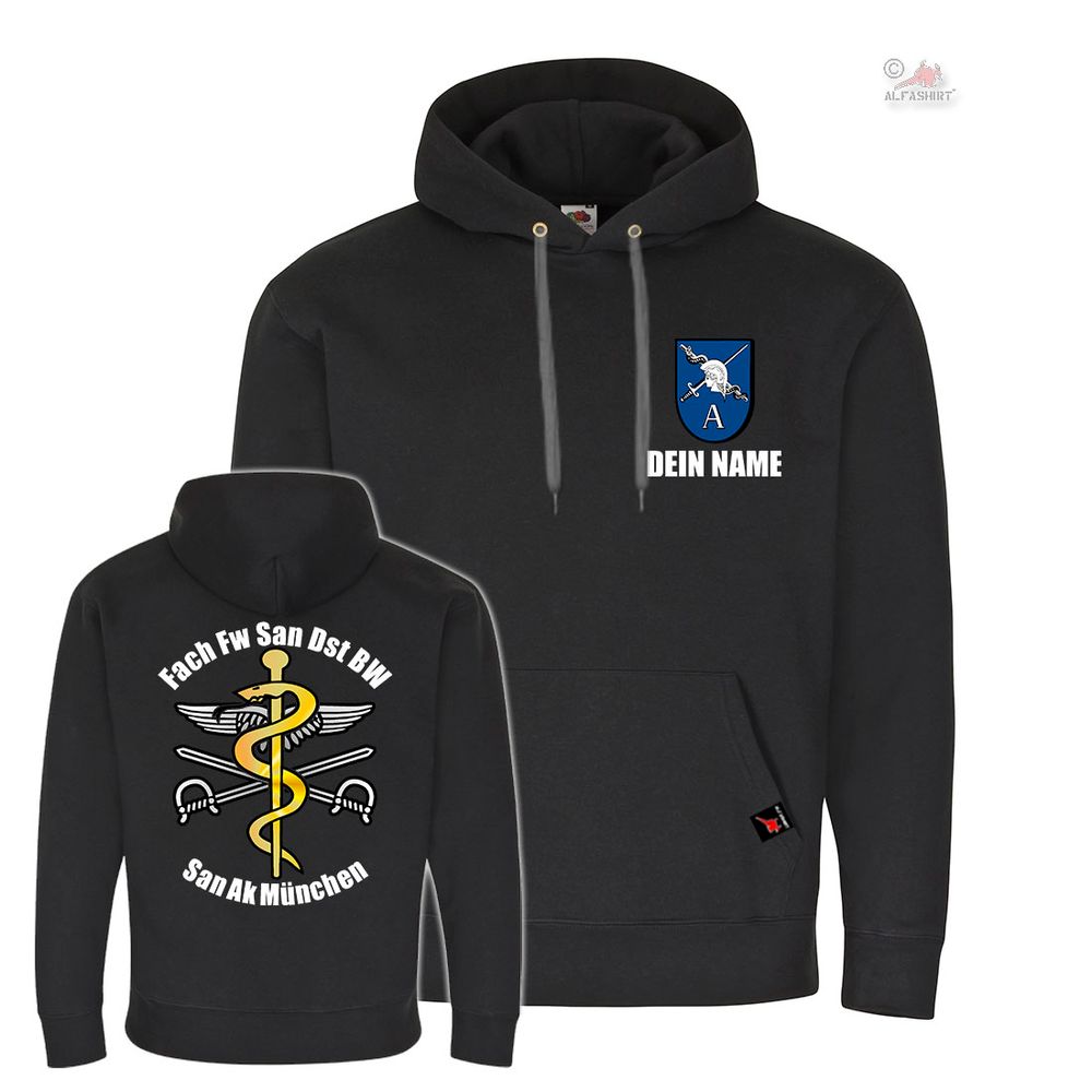 Hoodie Specialist Fw San Dst Bw Medical Sergeant San Academy PERSONALIZED #39154