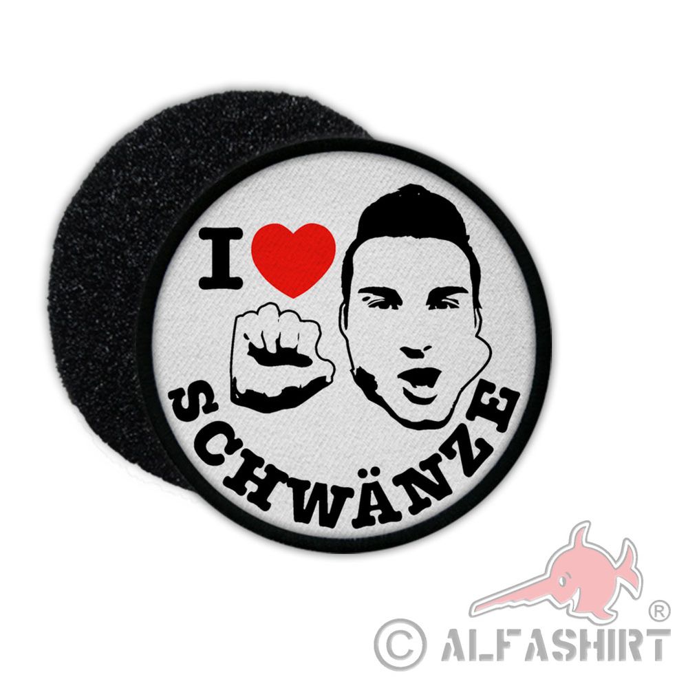 Patch I love Schwänze Fun Aufnäher Köln Humor Joke Moral Männer Gender #31517