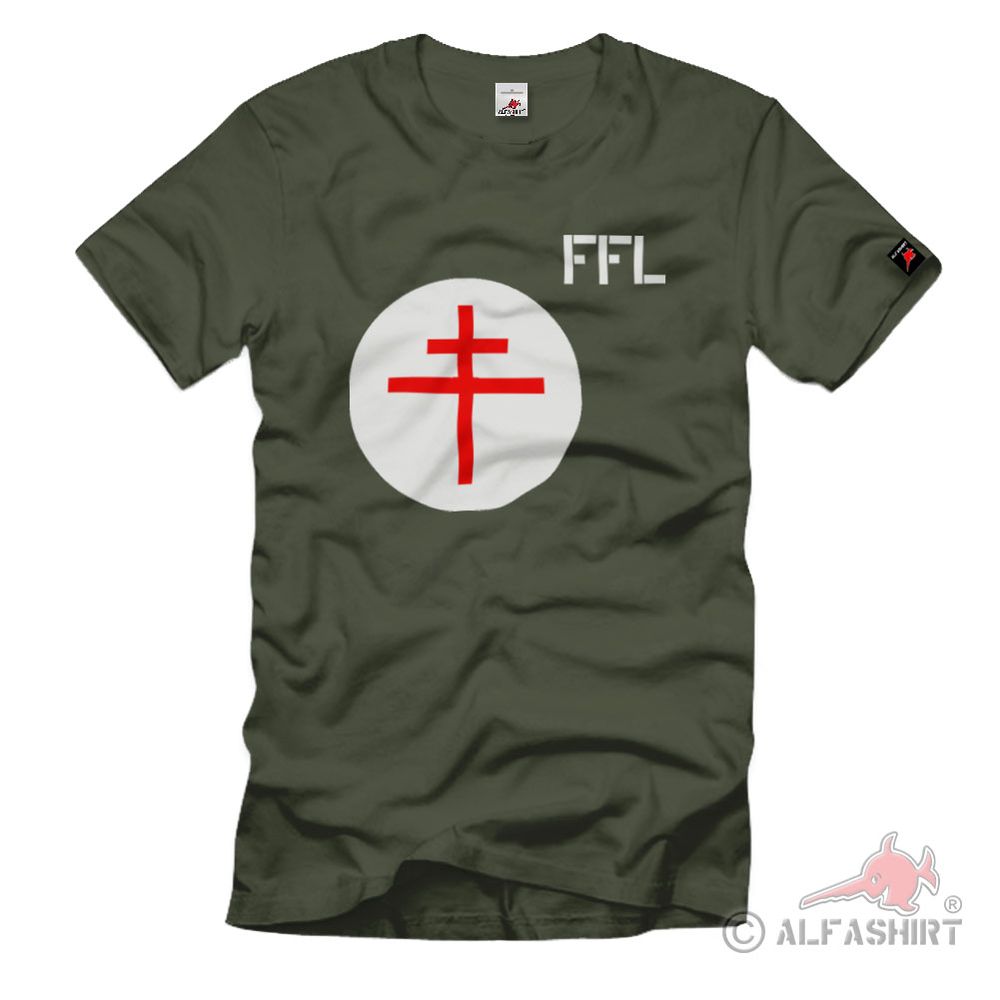 Forces francaises libres FFL France libre WK 2 Frankreich - T Shirt #827