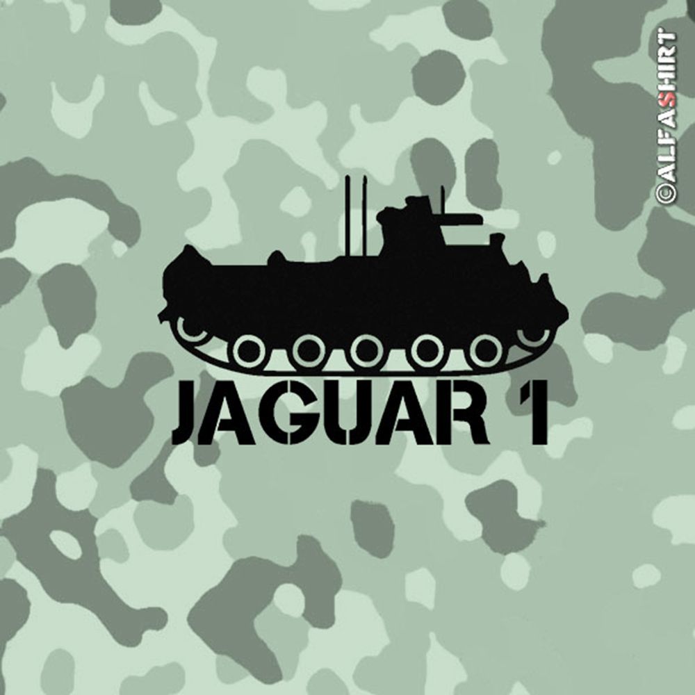 Sticker Jagdpanzer Jaguar 1 Military HOT Missile 10x6,5cm # A415