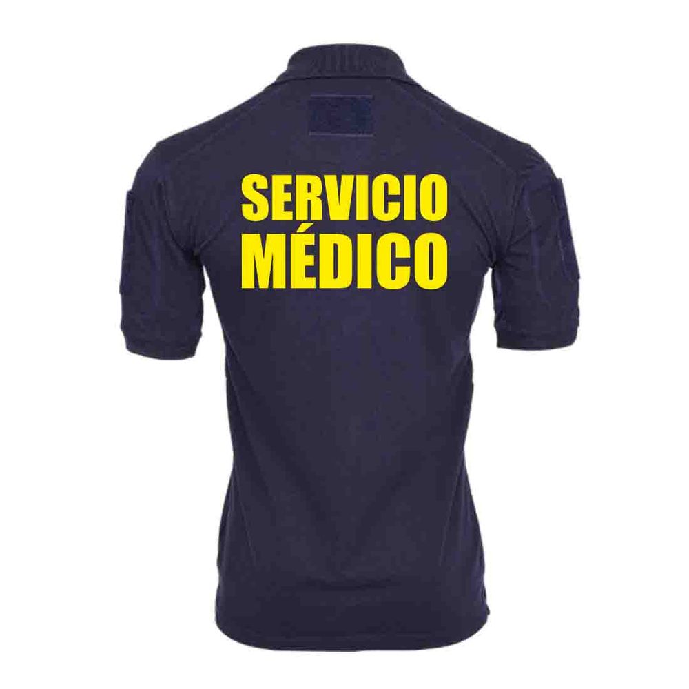 Taktisches Poloshirt Servicio Medico Spanien Notarzt Arzt Lebensretter Held # 32130