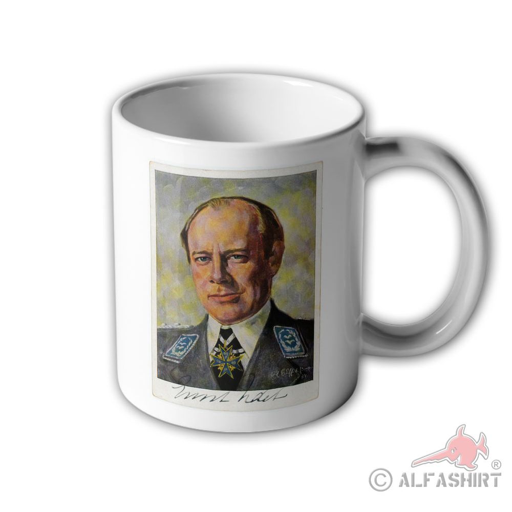 Tasse Ernst Udet Jagdflieger Pilot General Luftwaffe Bild Foto Autogram #32153