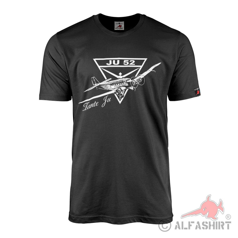 Ju 52 Airplane Luftwaffe Corrugated Iron Aunt T-Shirt#44162