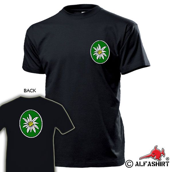 Mountain Hunter Flower An Edelweiss Pflange Mountaineer Hunter Alpen T Shirt # 15957