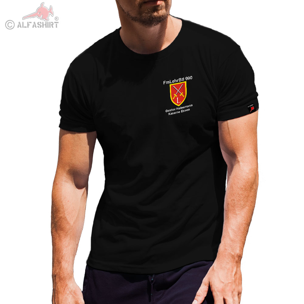 FmLehrBtl 900 Gustav Heinemann Fernmeldelehrbataillon BW Schule T Shirt #31042