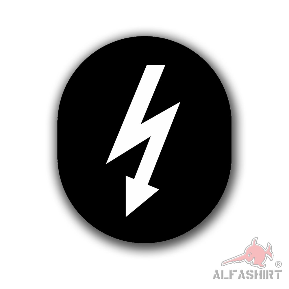 Sticker NVA service career badge 18x15cm news #A6323