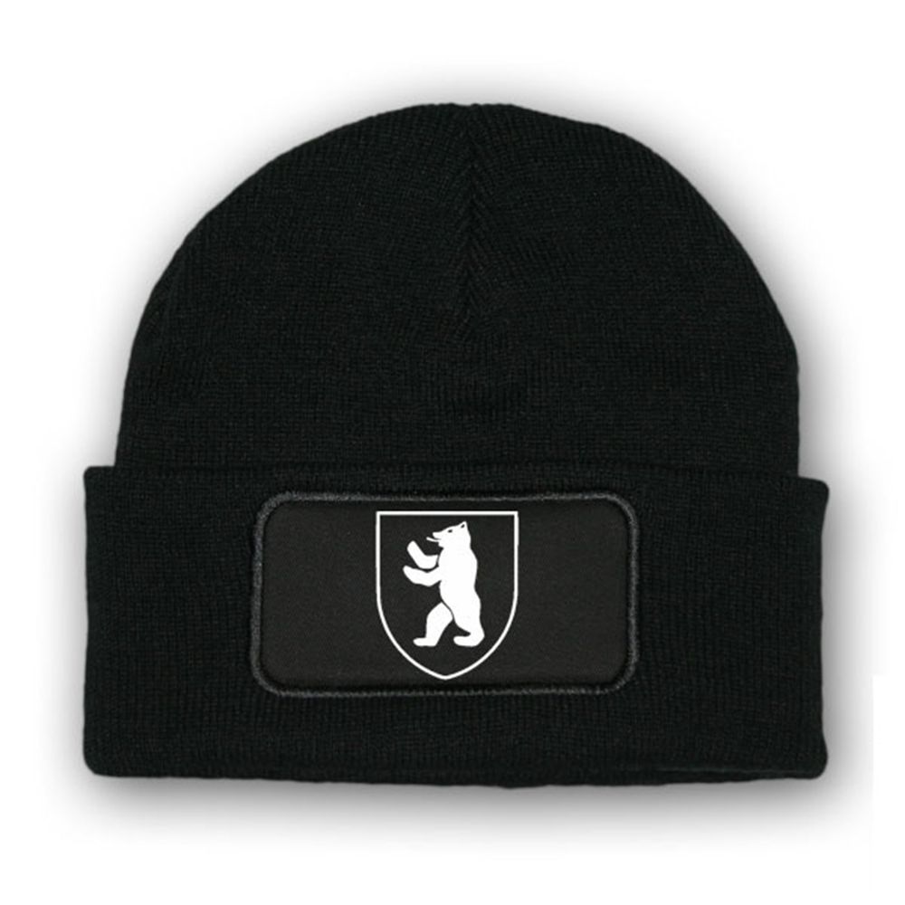 * Mütze / Beenie -Mütze Berlin_ Wappen Berlin Hauptstadt Deutschland #7035