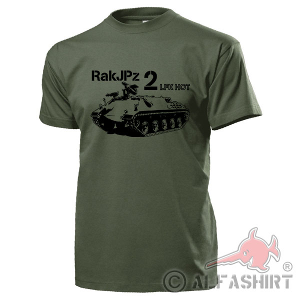 RakJPz 2 Raketenjagdpanzer LFK HOT BW Tank Jagdpanzer Hunter - T Shirt # 17554
