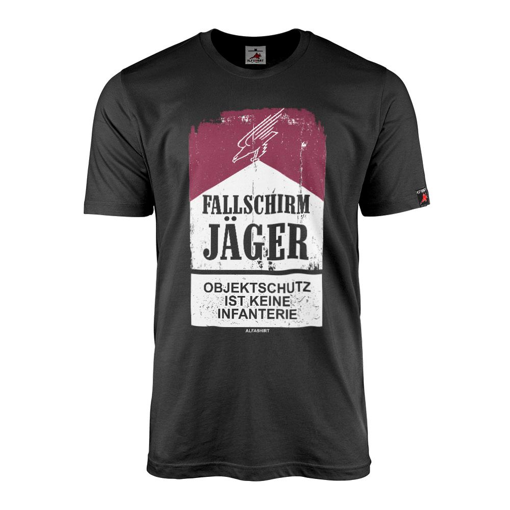 Paratrooper BW object protection is not an infantry cigarette T-shirt #44164