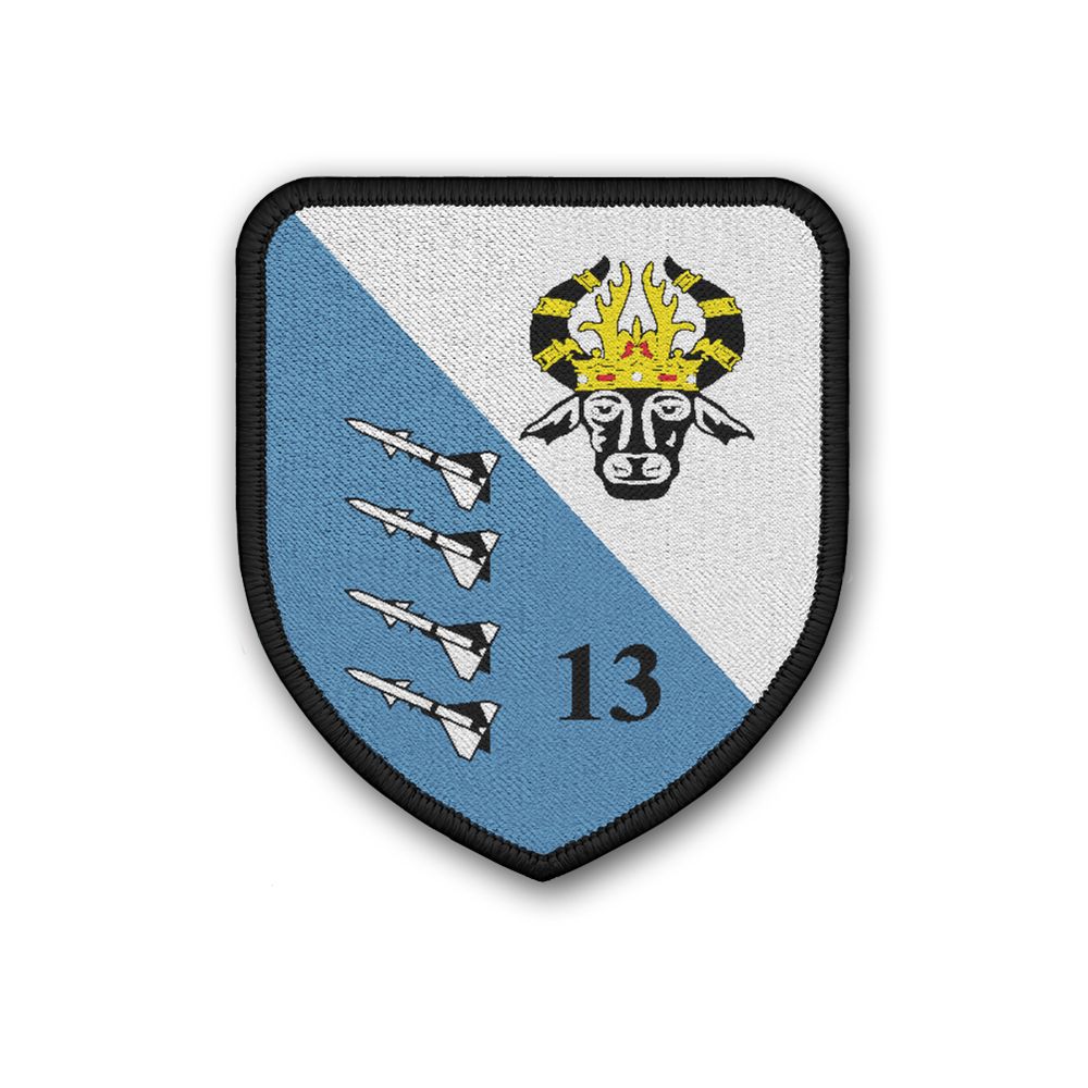 Patch FRR 13 Flugabwehr Raketenregiment Parchim Schwerin NVA Bundeswehr #30947