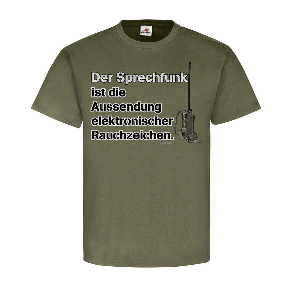 Der Sprechfunk ist die Aussendung elektronischer Rauchzeichen Funkgerät  #25187 