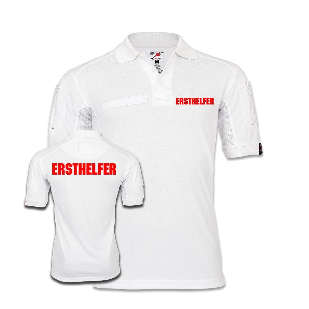 Tactical Polo First Aid Rescue Service Savior First Aid Doctor Doctor # 31766