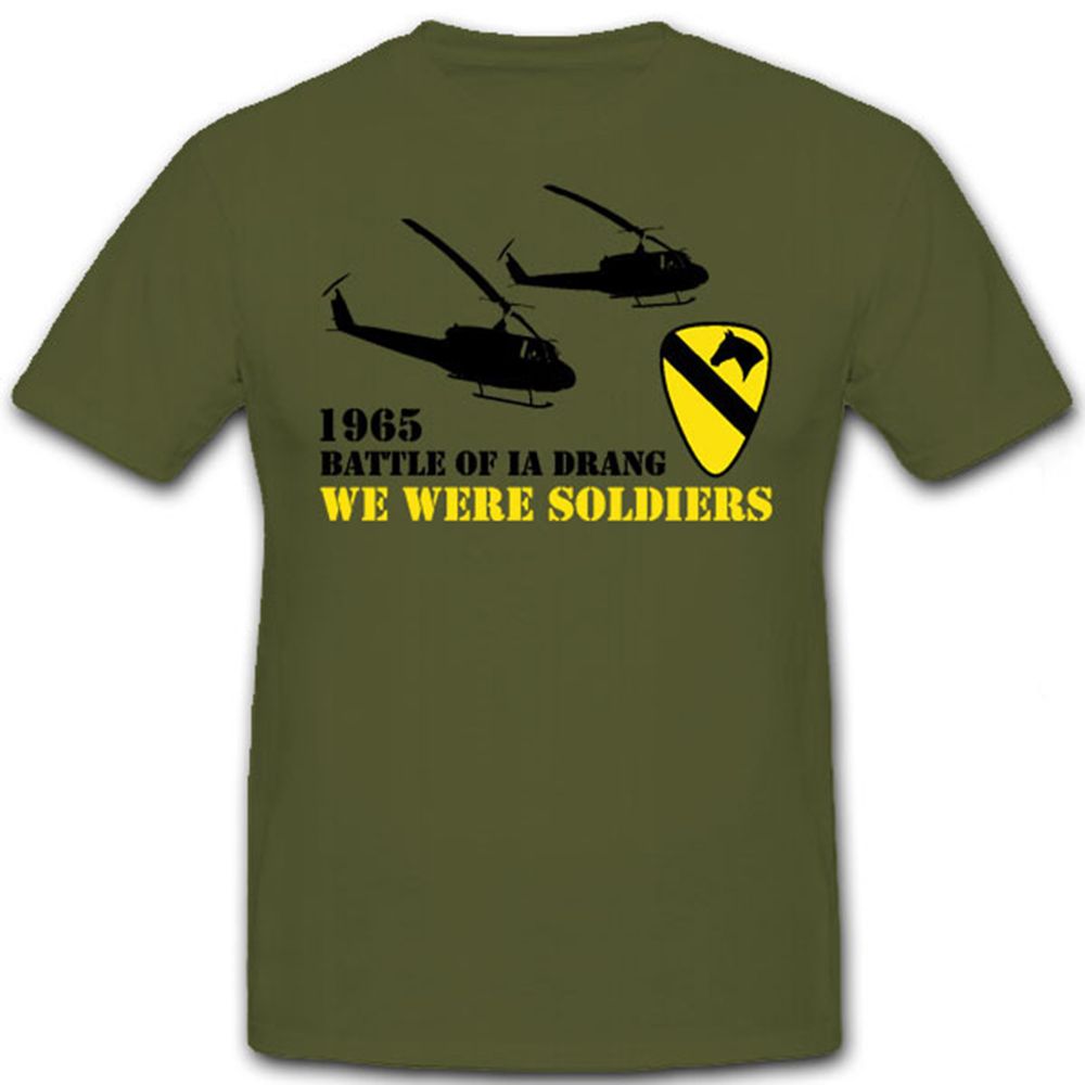 Battle of la Drang 1965 We were Soldiers Vietnam Krieg - T Shirt #6757