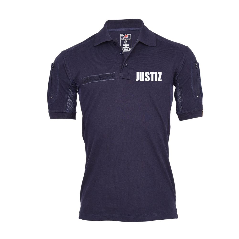Tactical Justiz Poloshirt Alfa Sicherheit Wache Amt Stadt #30137