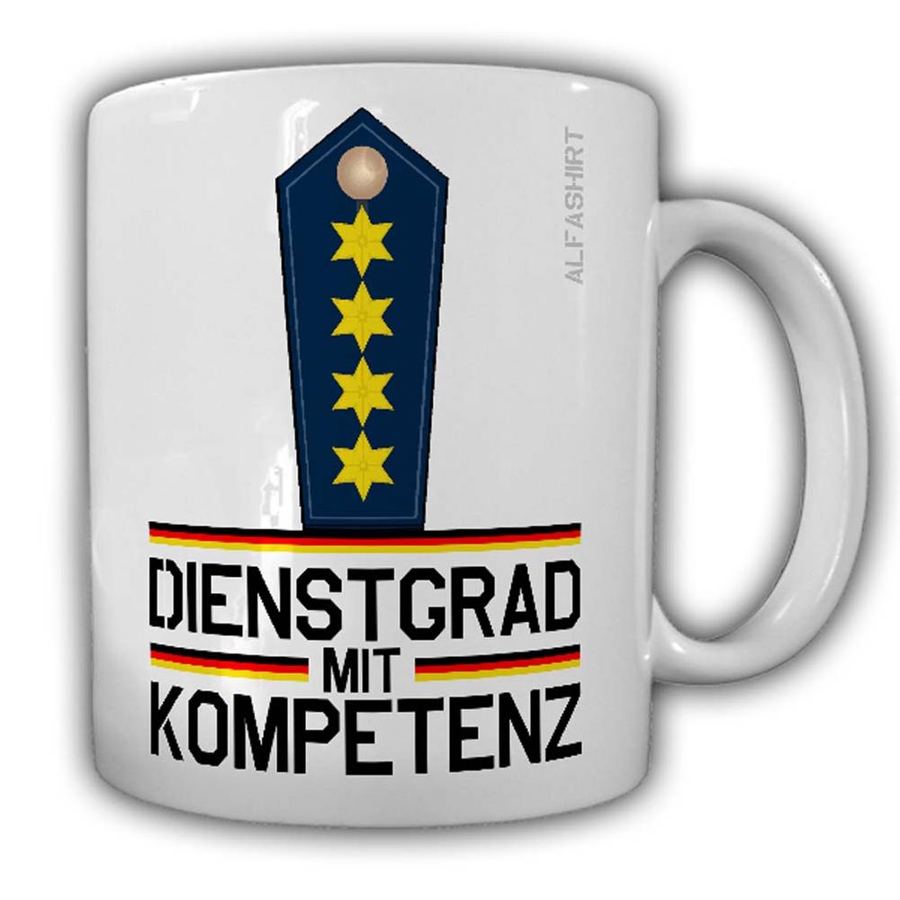Dienstgrad mit Kompetenz Leitender Polizeidirektor Tasse Kaffeebecher #24168