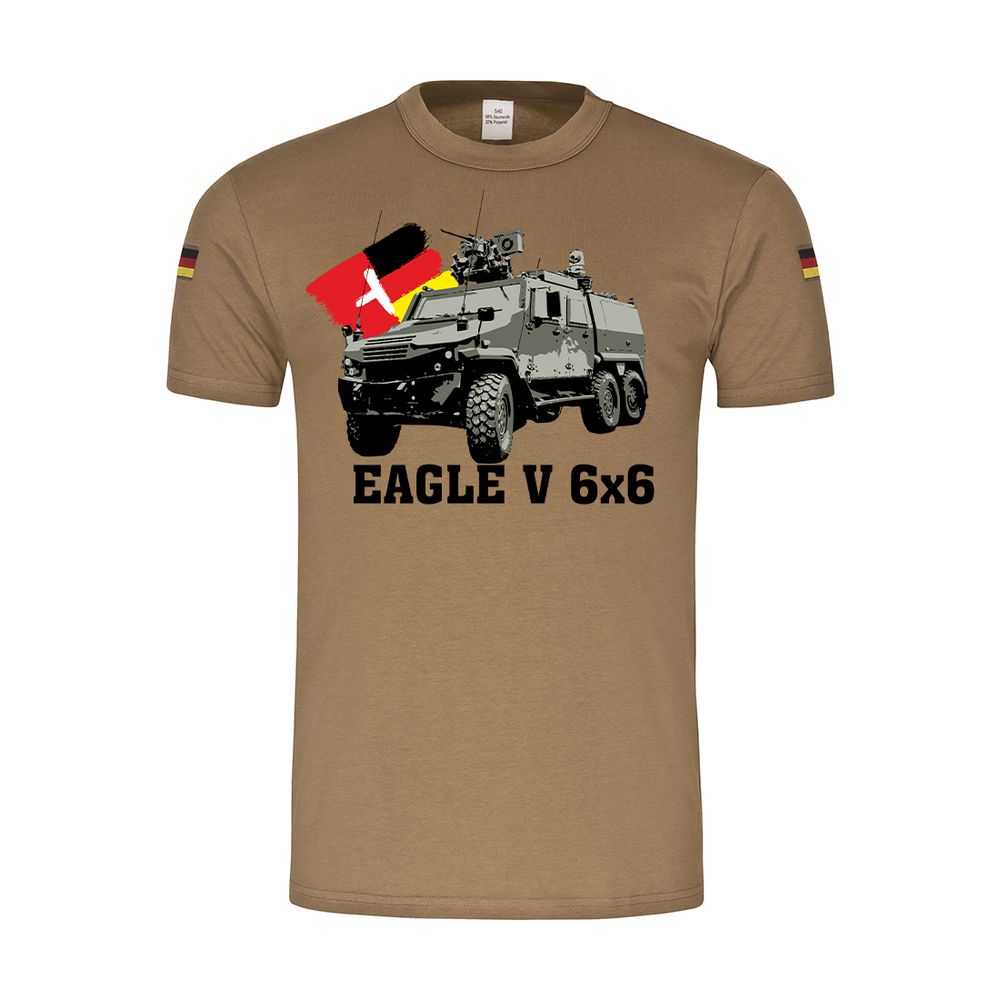 BW Tropen Eagle V 6x6 Bundeswehr tactical reconnaissance system T-Shirt #39804