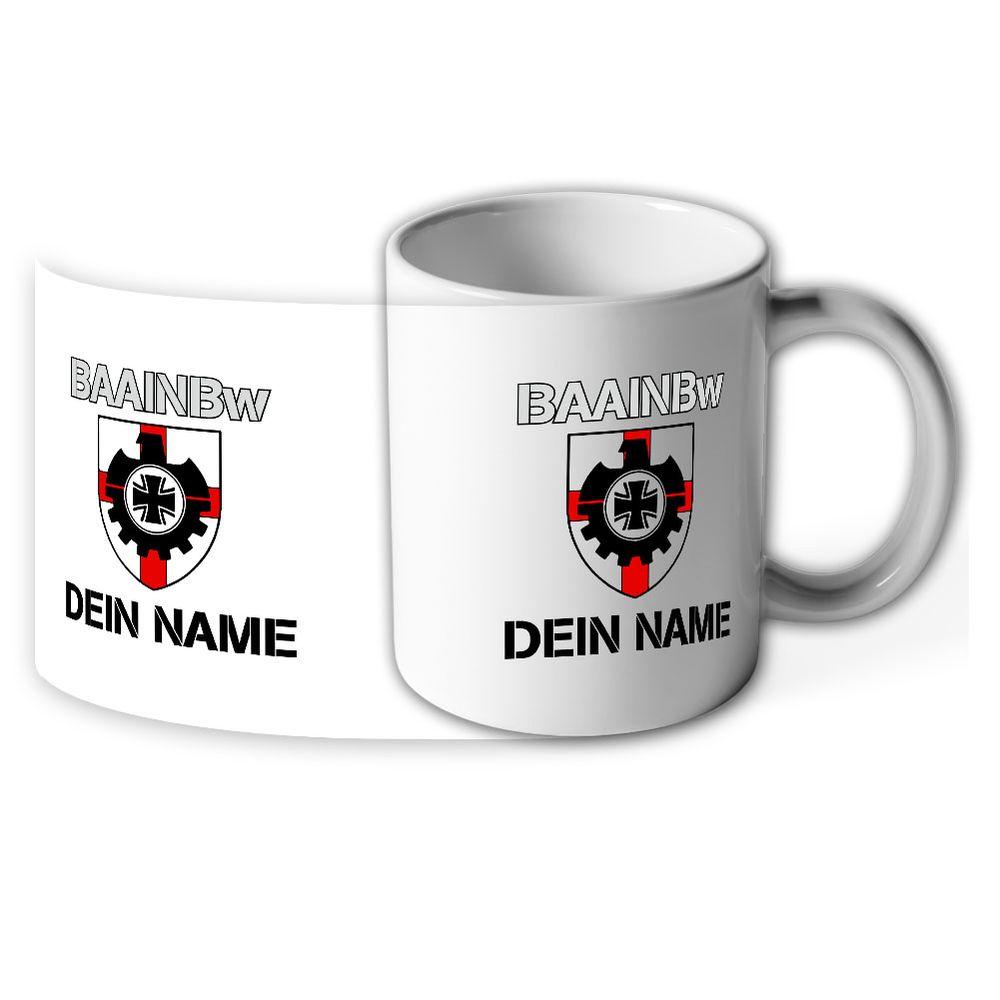 BAAINBw Bundesamt für Ausrüstung Informationstechnik und Nutzung Tasse #15431