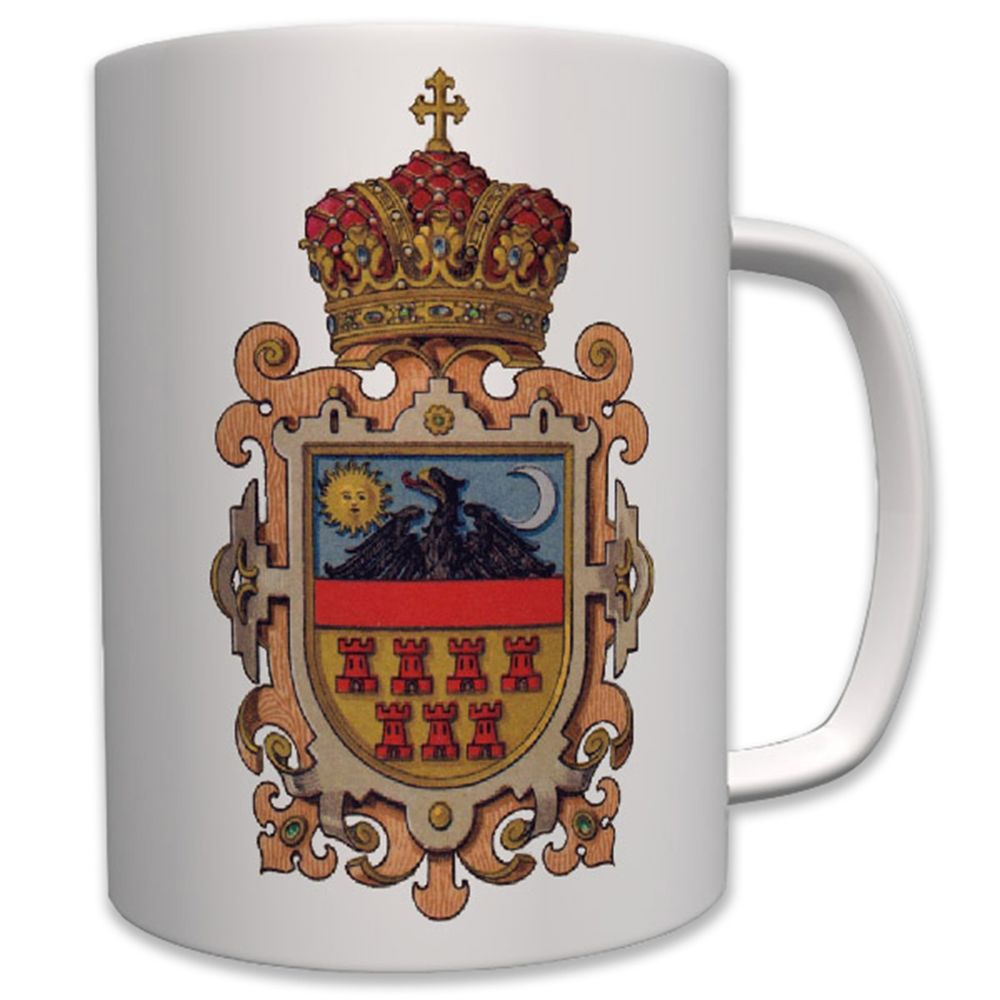 roßfürstentum Siebenbürgen Wappen Emblem Transsilvanien Karpaten - Tasse #6811  