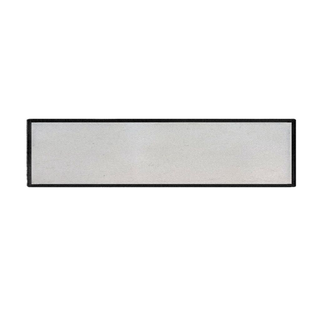 28x7cm patch for sublimation printing back patch shoulder blank #38172