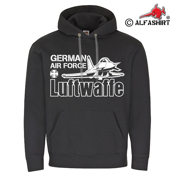 German Air Force Luftwaffe BW Fighter Typhoon Flugzeug Kapuzenpullover #15874