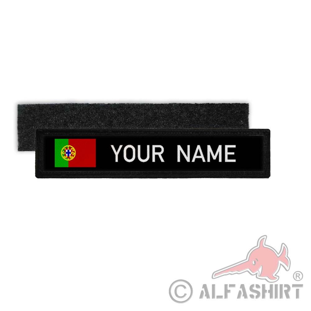 Patch Portugal Flagge Land Name Schild Fahne Lissabon Patch Schild #25351