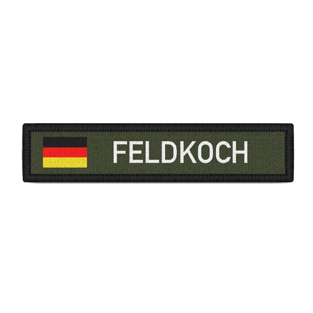Patch Namensschild Feldkoch Bundeswehr Küche Küchenbulle Chef Koch Gastro #30903