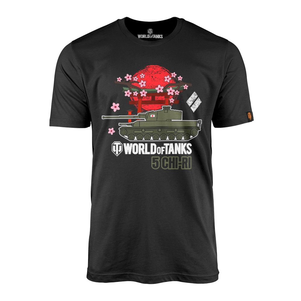 WOT Japan Tokyo World of Tanks Tokyo Prototypes Chi-Ri Chi-Ha T-Shirt #42005