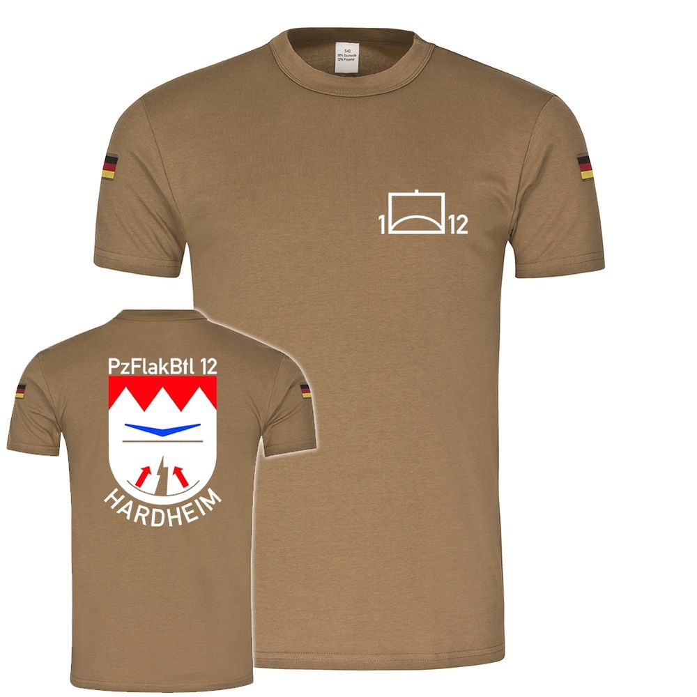1 PzFlakBtl 12 Hardheim anti-aircraft gun battalion BW tropical shirt # 18763