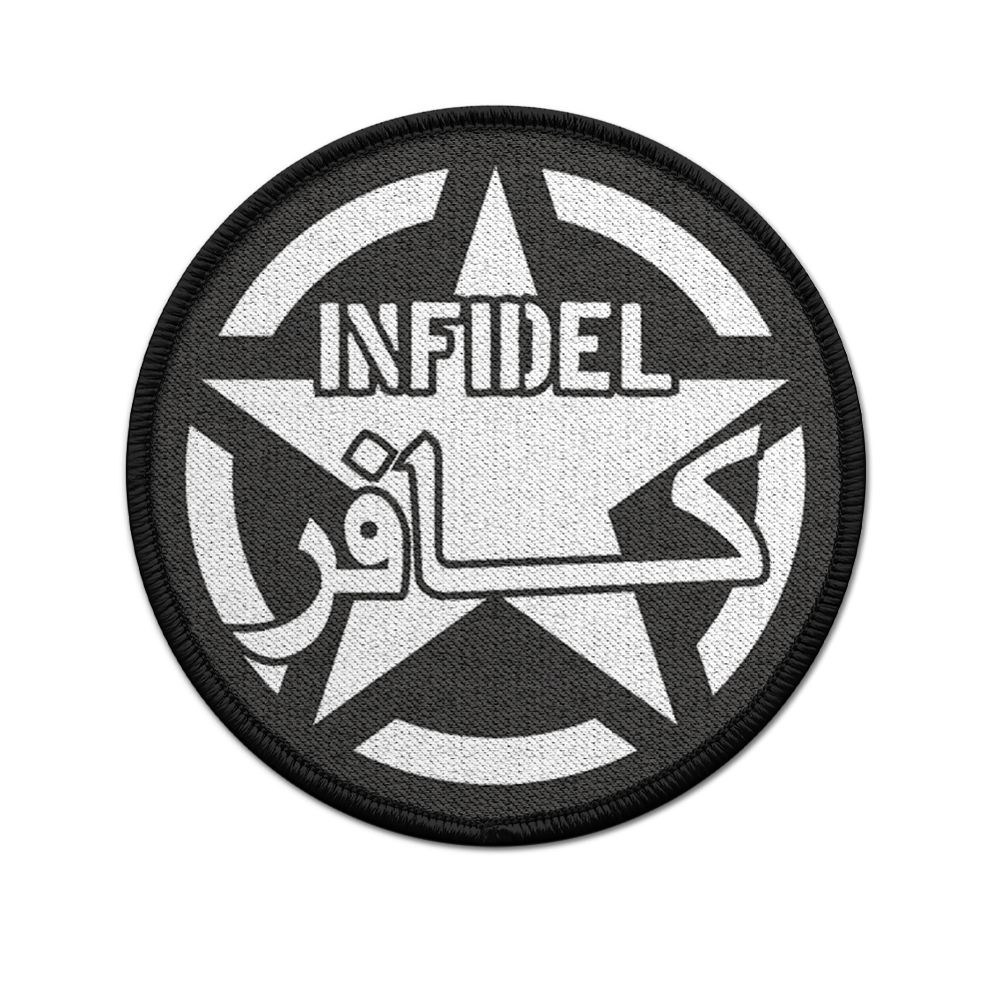 Infidel Patch Us Army USA Star Stern Einheit Kämpfer Soldat Antiterror #21808