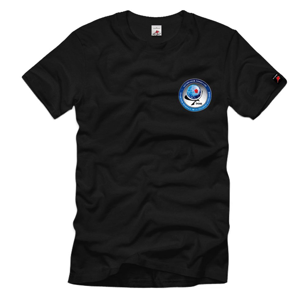 DGSE Wappen Abzeichen Nachrichtendienst Ausland Spionage - T Shirt #26349