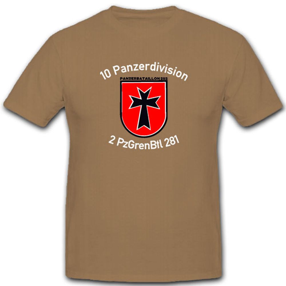 2 PzGrenBtl-Bundeswehr zwote Kompanie Panzergrenadier Bataillon - T Shirt #8205