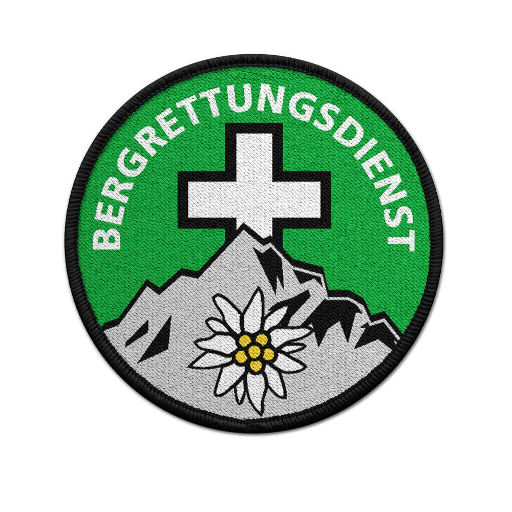 Patch Bergrettungsdienst Berg Retter Alpen Tirol Aufnäher Abzeichen #38808