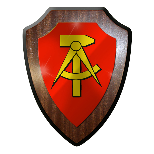 Wappenschild - DDR deutsche demokratische Republik 1949-1990 Hammer Zirkel #9274
