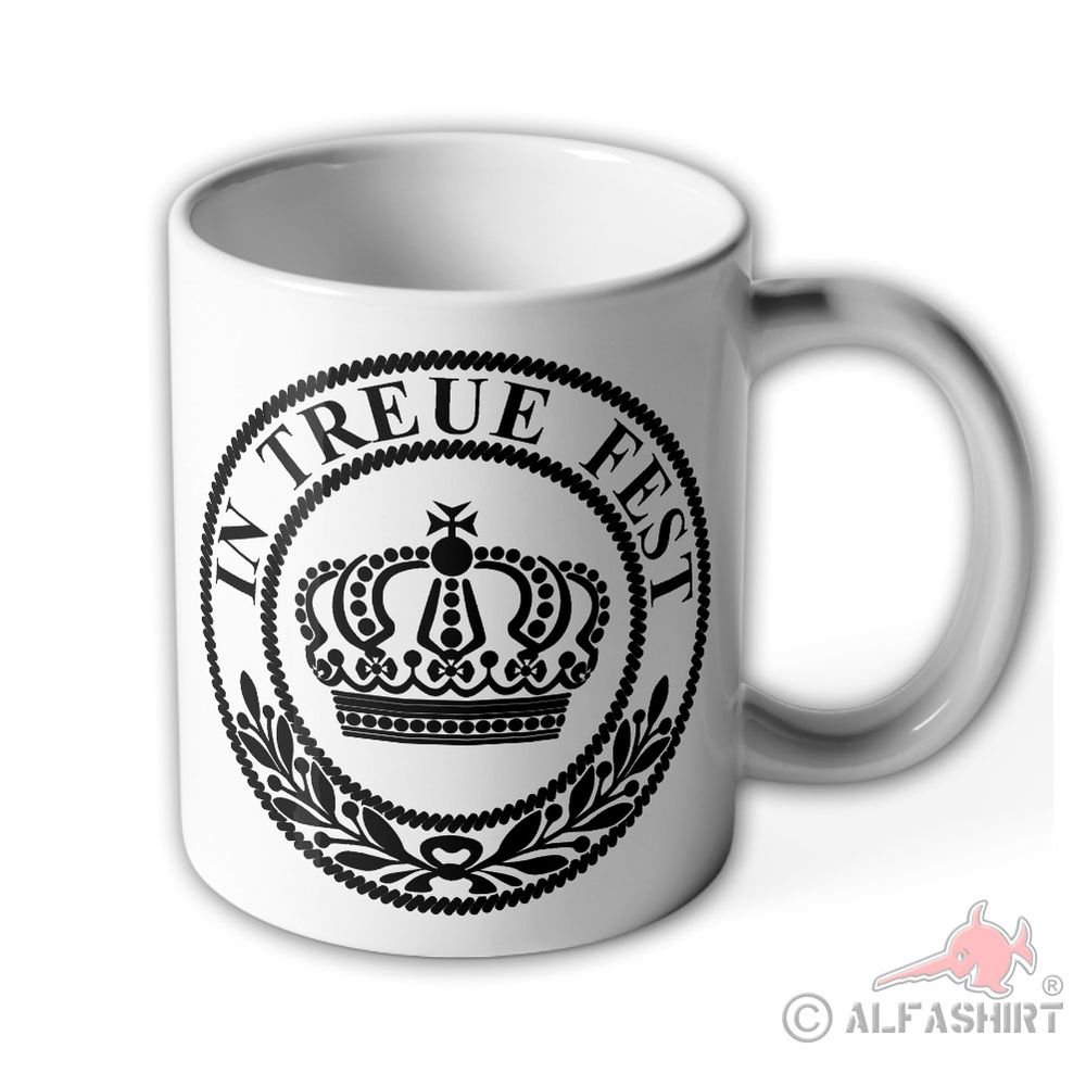 Cup Bavaria motto in faithfulness to King Ludwig #40570