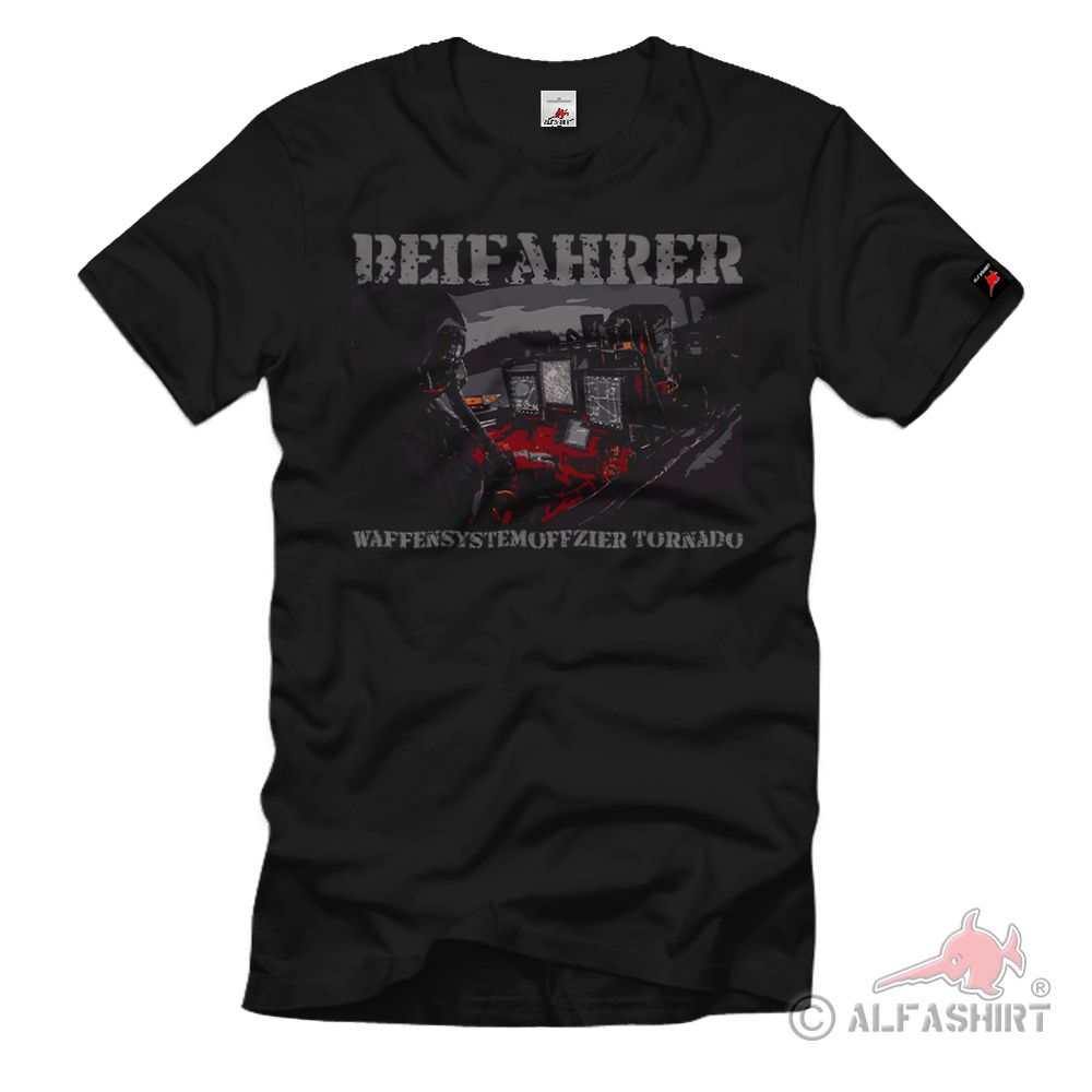 Co-Driver Bundeswehr Weapons System Officer Air Force Fighter Jet T-Shirt # 35455