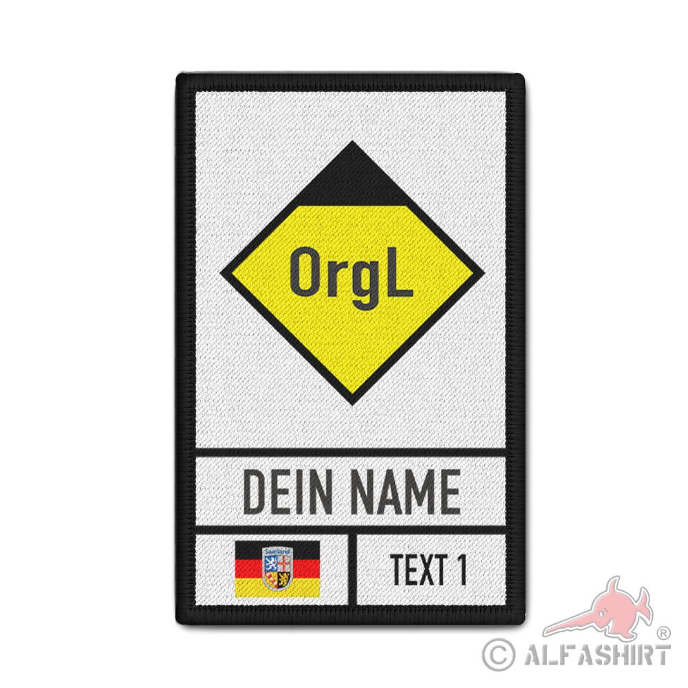 Patch Organizational Manager Saarland OrgL Rescue Service #45238