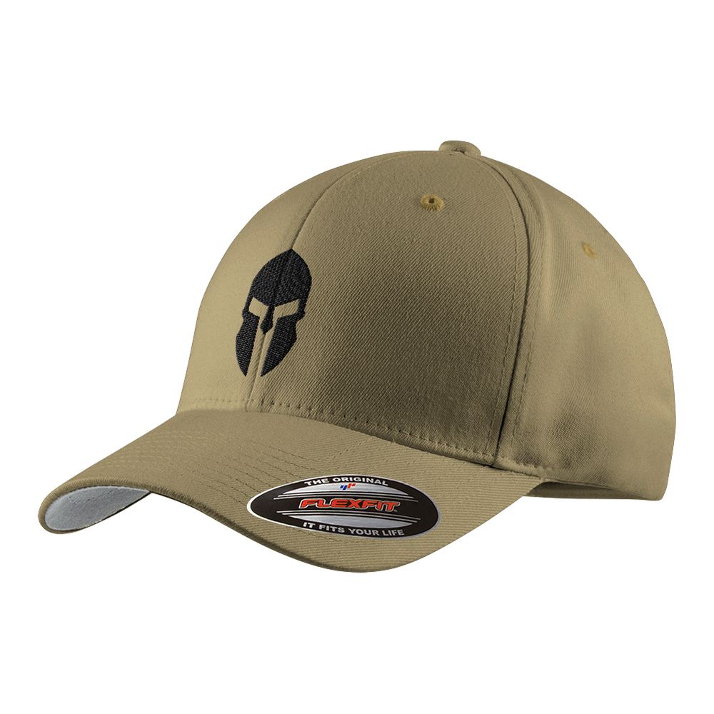 Flexfit Kappe gestickt Spartaner Helm Antike Griechenland Militär Heer #46459