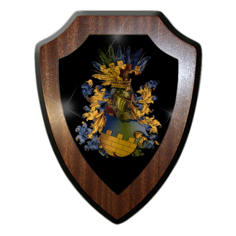 Wappenschild Oberlautsitz Coat of Arms Saxony Poland Brandenburg Bautzen # 32324